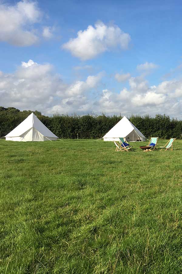 wessex wild camping field